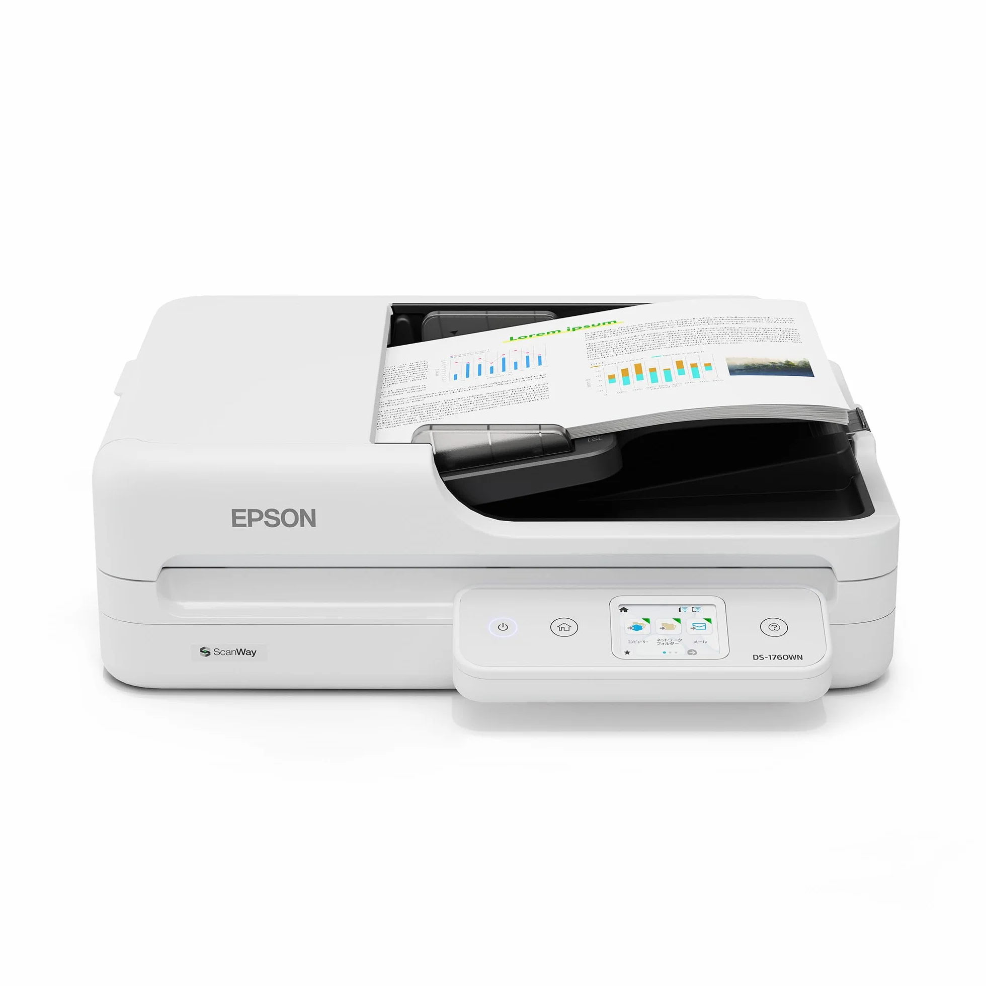 EPSON Workforce DS-1760WN Escáner de Documentos A4 ADF WiFi