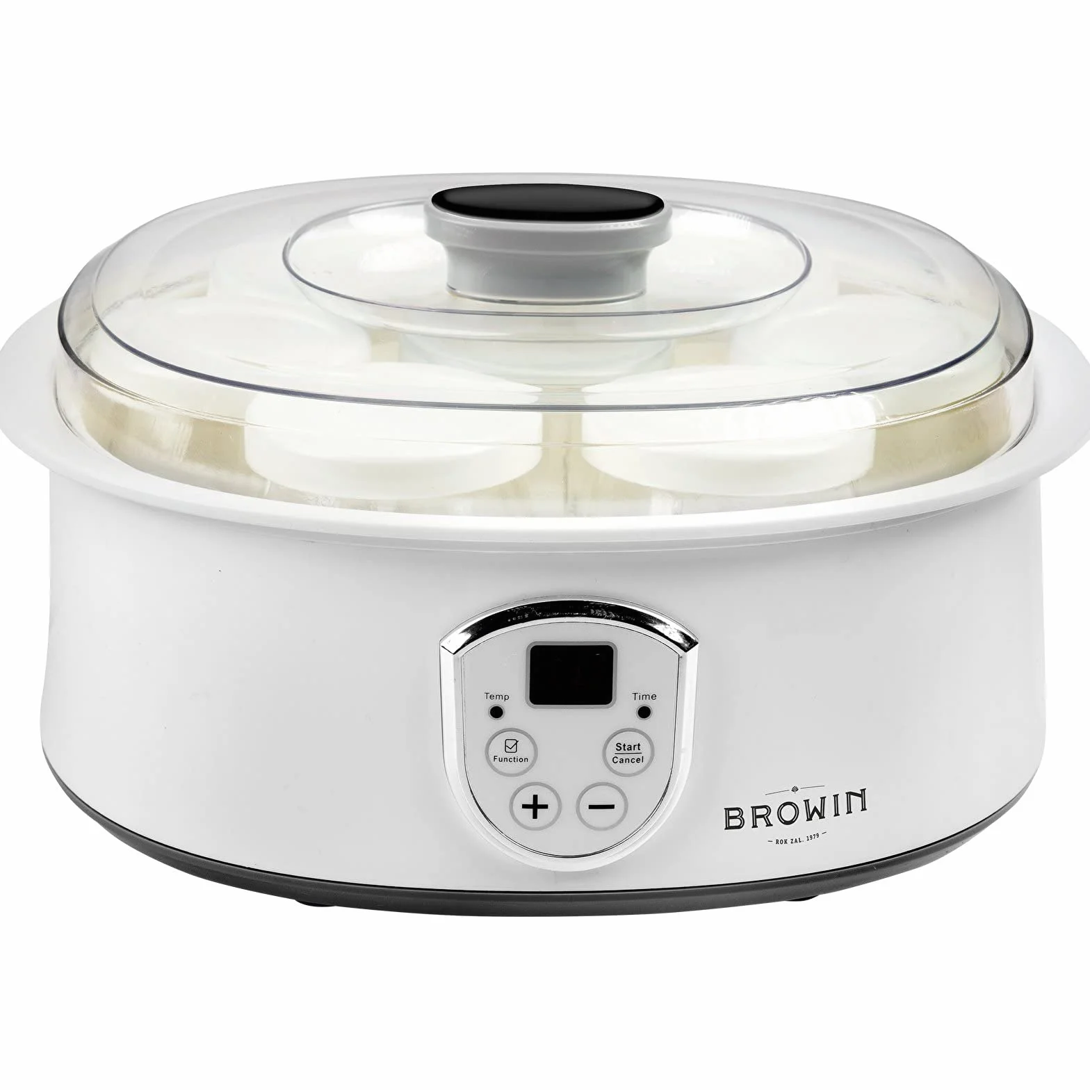 Browin Yogurtera 7 Vasos 1,3 l 20 W Plástico Cristal