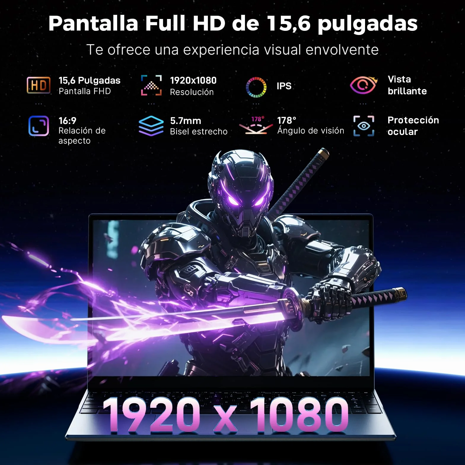 BMAX 15,6 Pulgadas Ordenador Portátil Procesador N95 hasta 3,4 GHz PC Portátil 12GB LPDDR5 RAM 512GB SSD 1920x1080 FHD Notebook Win 11 Laptop USB 3.2x2, WiFi5, Mini HDMI, Película Protectora Español