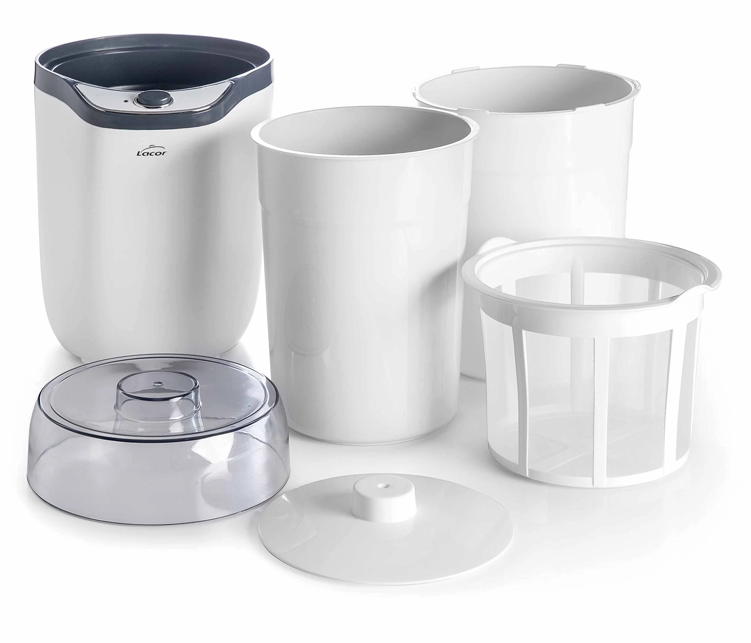 LACOR Yogurtera 20W Polipropileno Blanco 1.6L 1.8L