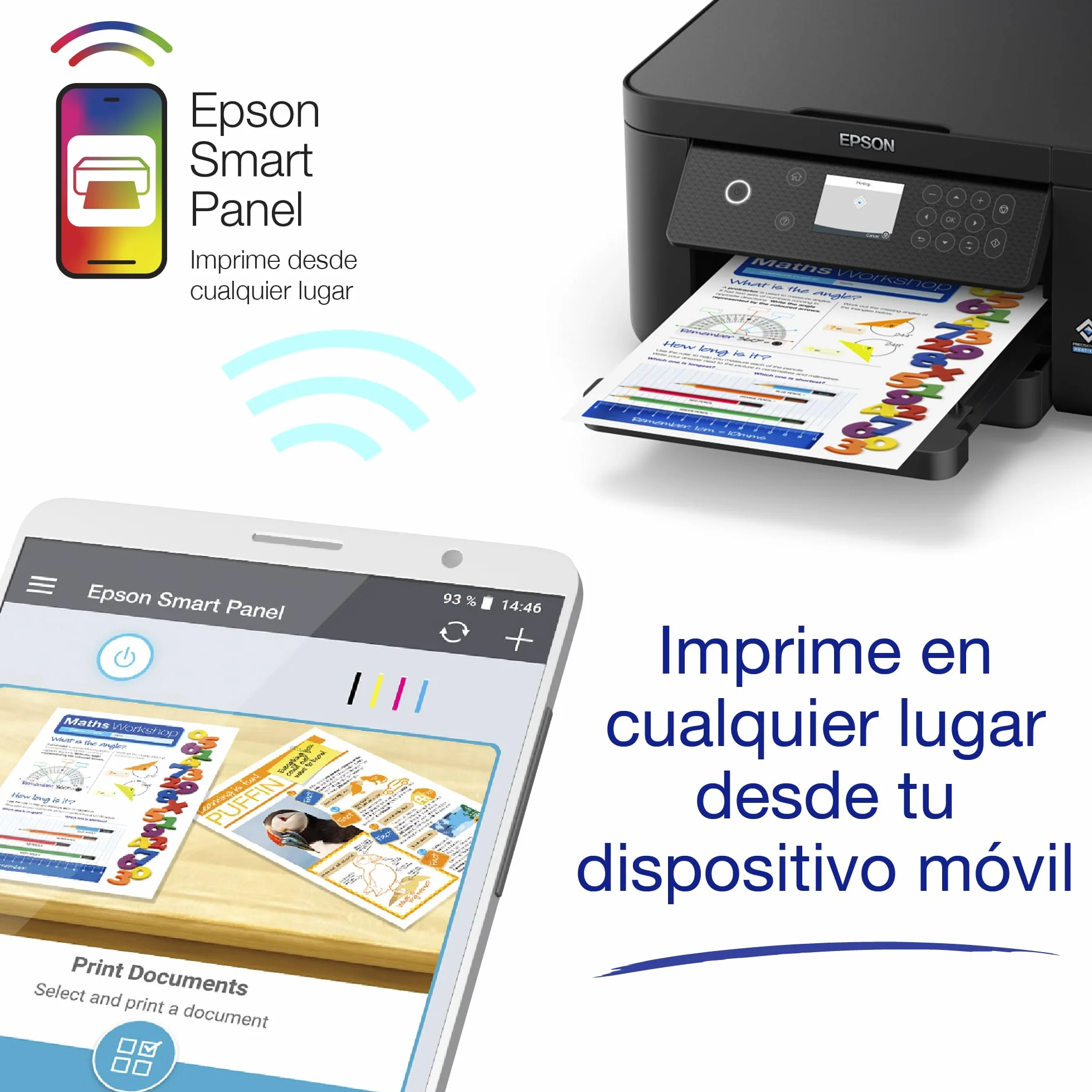 Epson Impresora de inyección de Tinta multifunción Expression Home XP‑5200 A4 con conectividad inalámbrica