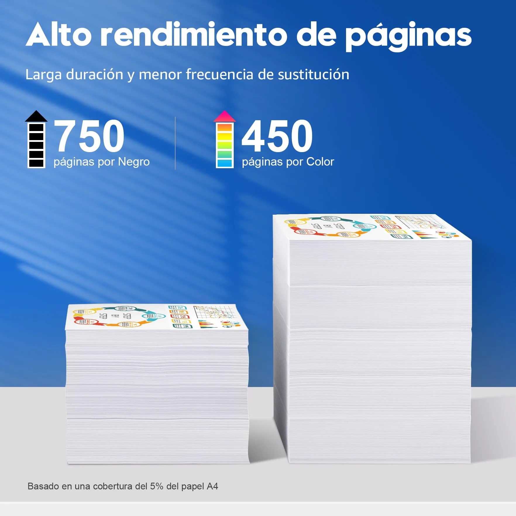 ONLYU 304XL Cartuchos de Tinta remanufacturados Negro y Color para HP 304 | Compatible para HP Envy 5030 5032 5000 5010 5020 DeskJet 3750 2630 3760 3762 2600 2620 2622