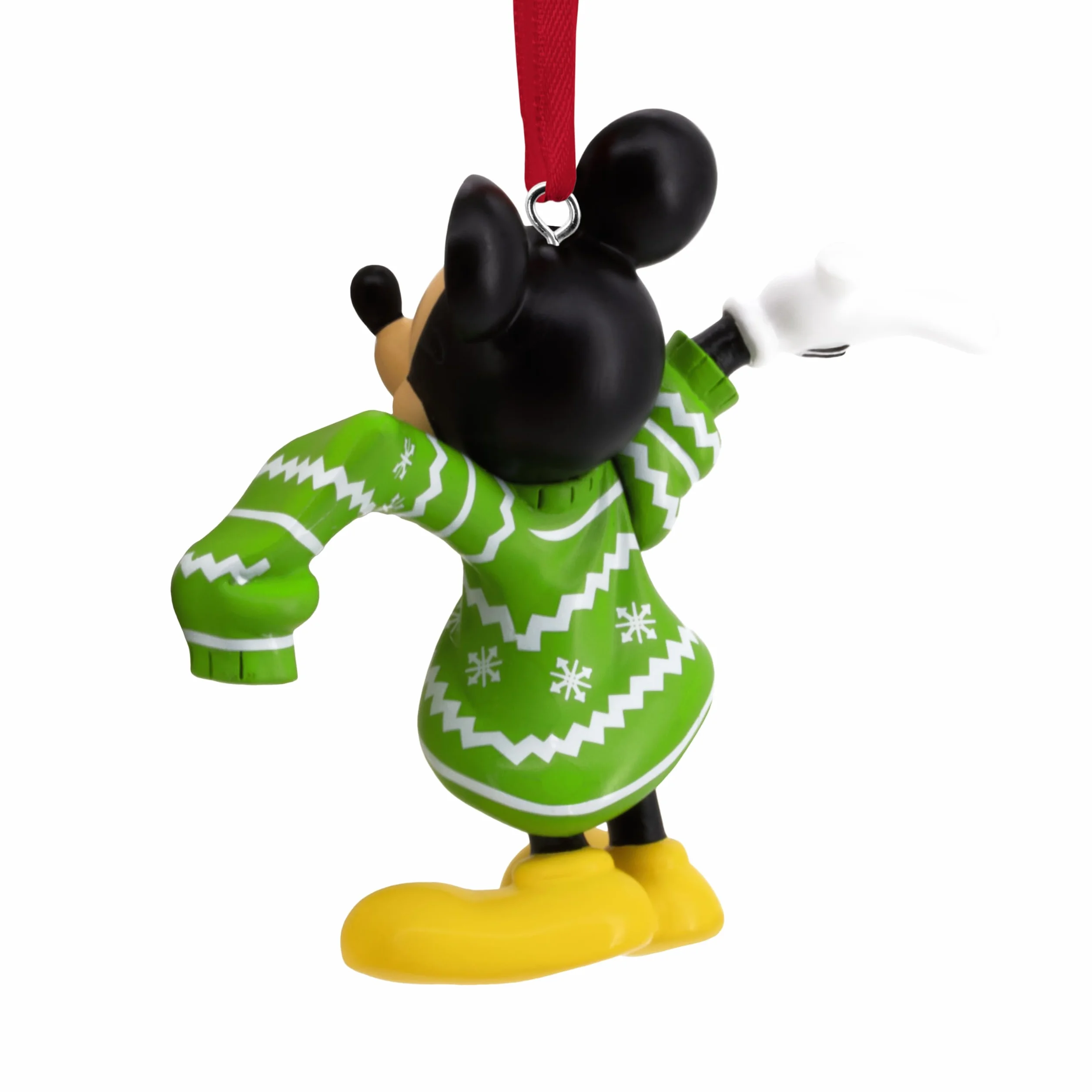 Hallmark Adorno de Mickey Mouse Puente de Gran Tamaño, Decoración de Árbol Disney, Adorno Colgante de Navidad
