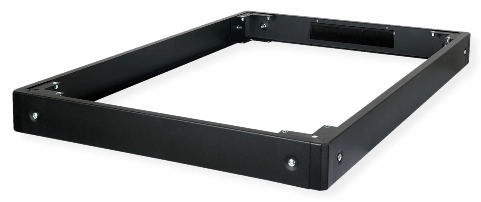 ROLINE Base para Armario de Red, 800 x 1200 An x Pr, Negro