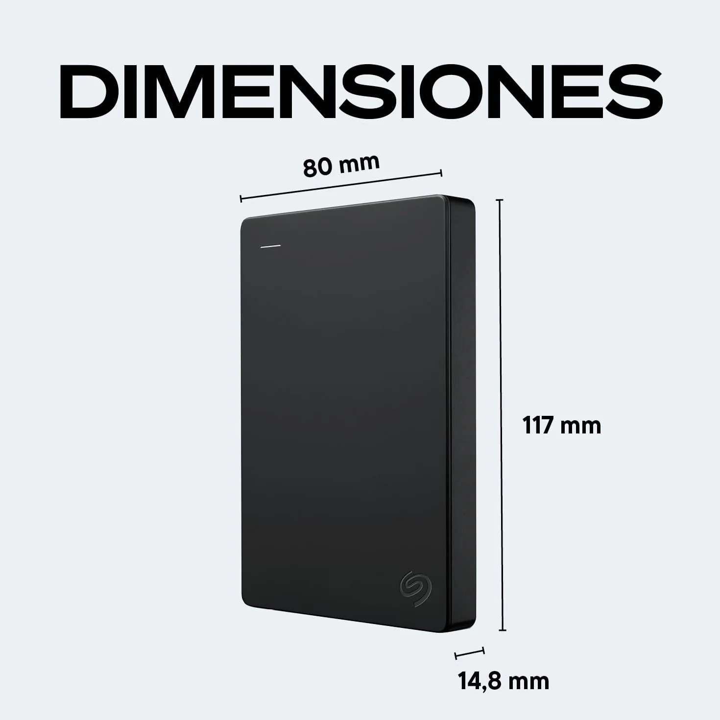 Seagate Portable Drive 2TB, Disco Duro Externo 2,5" USB 3.0