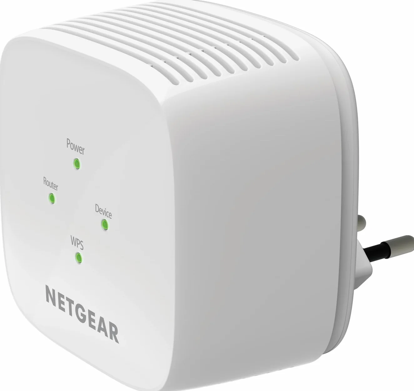 Netgear Extensor de Red de Enchufe en Pared EX6110, Amplificador Señal WiFi AC1200, Repetidor WiFi Doble Banda, Compatibilidad Universal