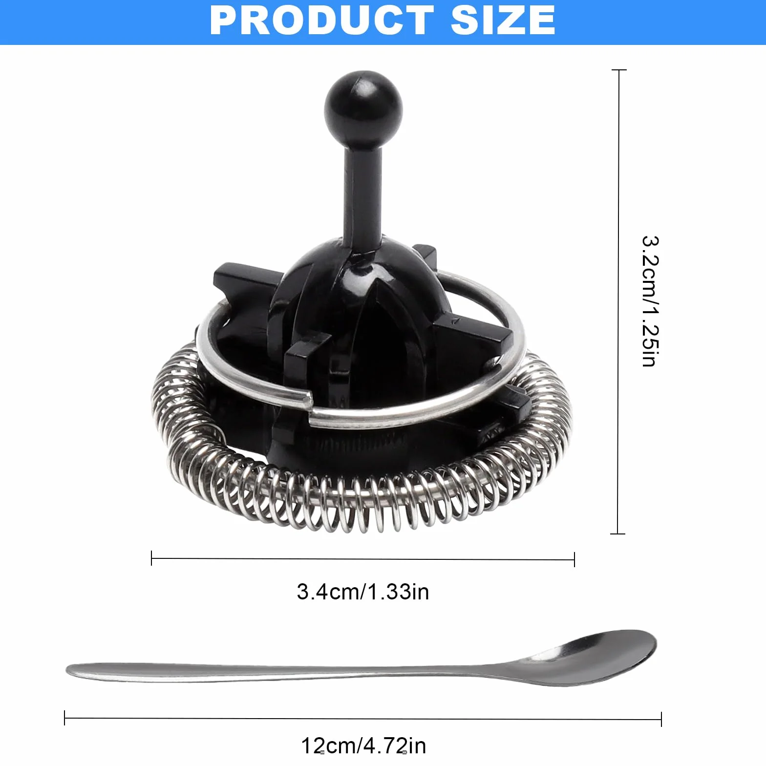 Juego de repuesto para espumador Nespresso Aeroccino 3 4 batidores