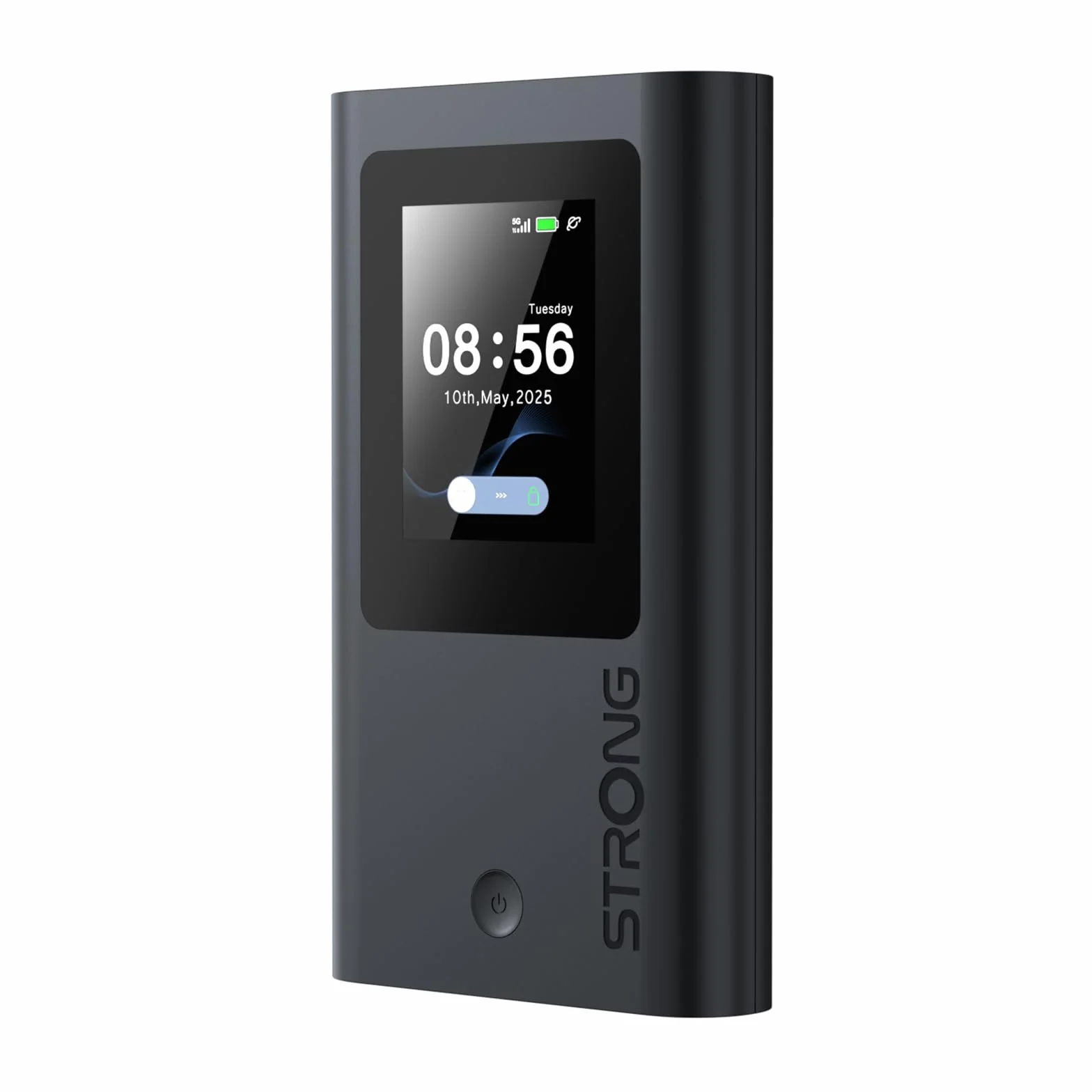 Strong 5G+ HOPI Router 5G Portátil WiFi 6 AX1800 con 5GB de Datos, Hotspot WiFi de Bolsillo con eSIM, hasta 3,4 Gbps de Velocidad de Descarga 5G, Batería de 4500 mAh, Puerto USB-C, Función Power Bank