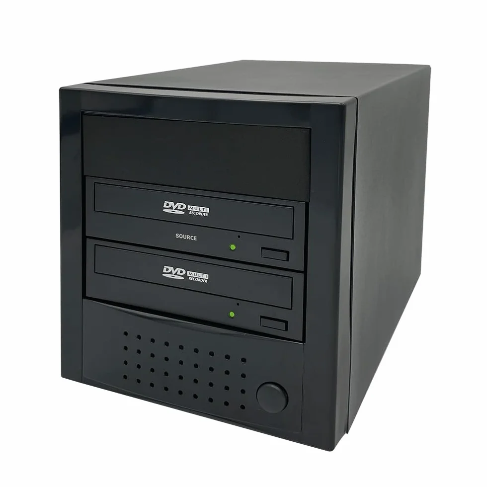 AutoDupe - Grabadora de CD (24 x 1 a 1 grabadora de DVD y Unidad de Disco duplicador
