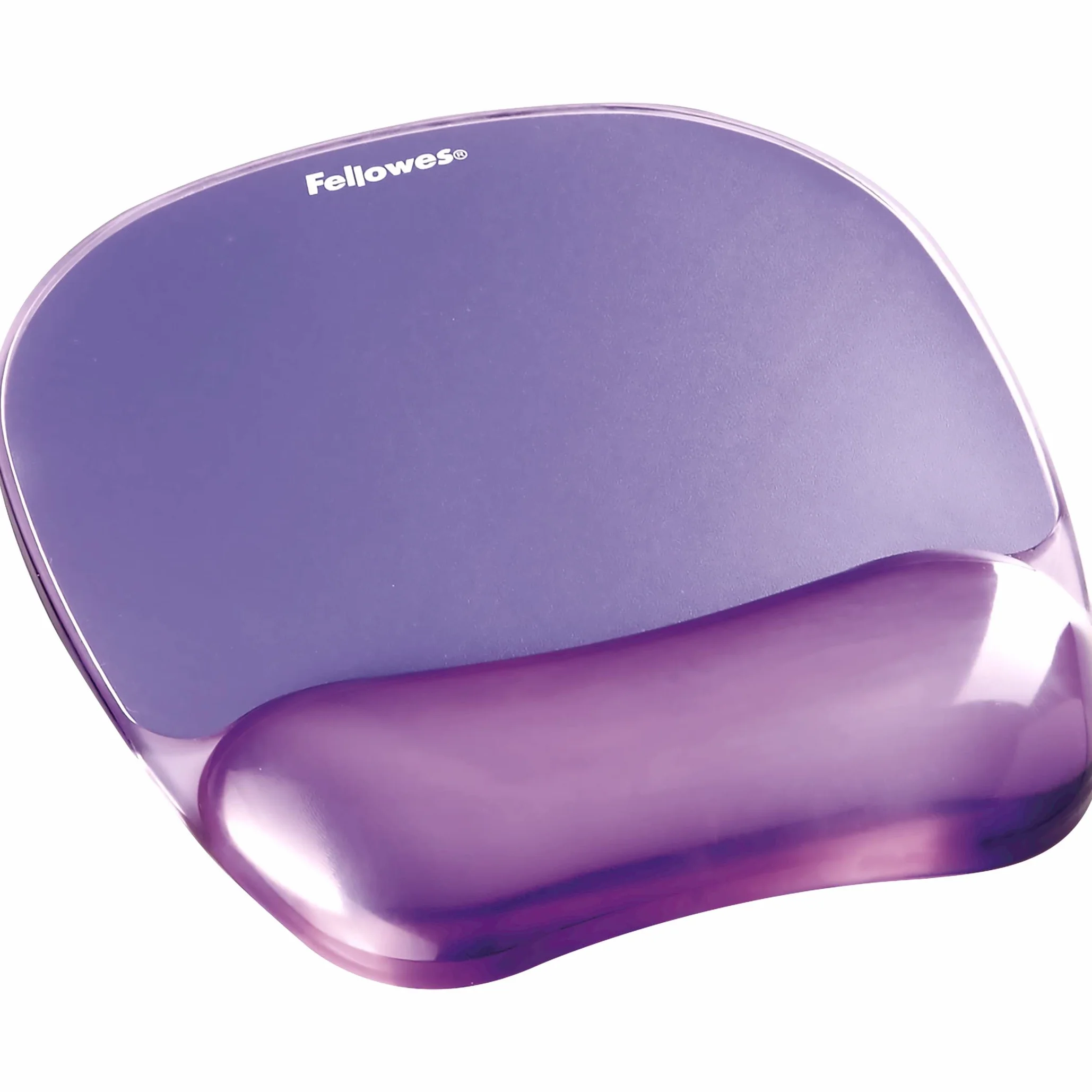 Fellowes Alfombrilla con reposamuñecas para ratón, Violeta, 23 cm / 19 cm