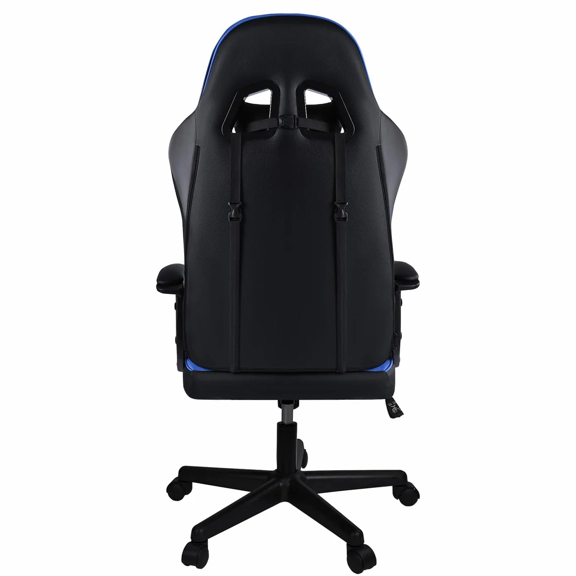 Silla Gaming Ergonómica Reclinable con Cojín Lumbar y Cervical Respaldo Alto Acolchado Altura Ajustable Ruedas Giratorias 360° Reposabrazos