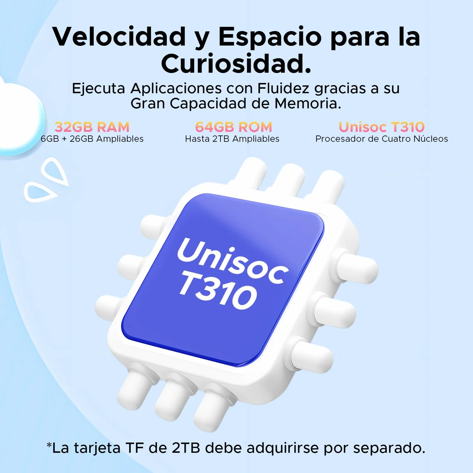 P10 Kid Tablet para Niños 10 pulgada, Tableta Infantil Android 16 Con Gemini AI, 90Hz, 32GB RAM+64GB ROM, 7000mAH, 5G WiFi, Face ID, OTG, GPS, Tablets con lapiz, Tablet para niños de 7 a 10 años, Azul