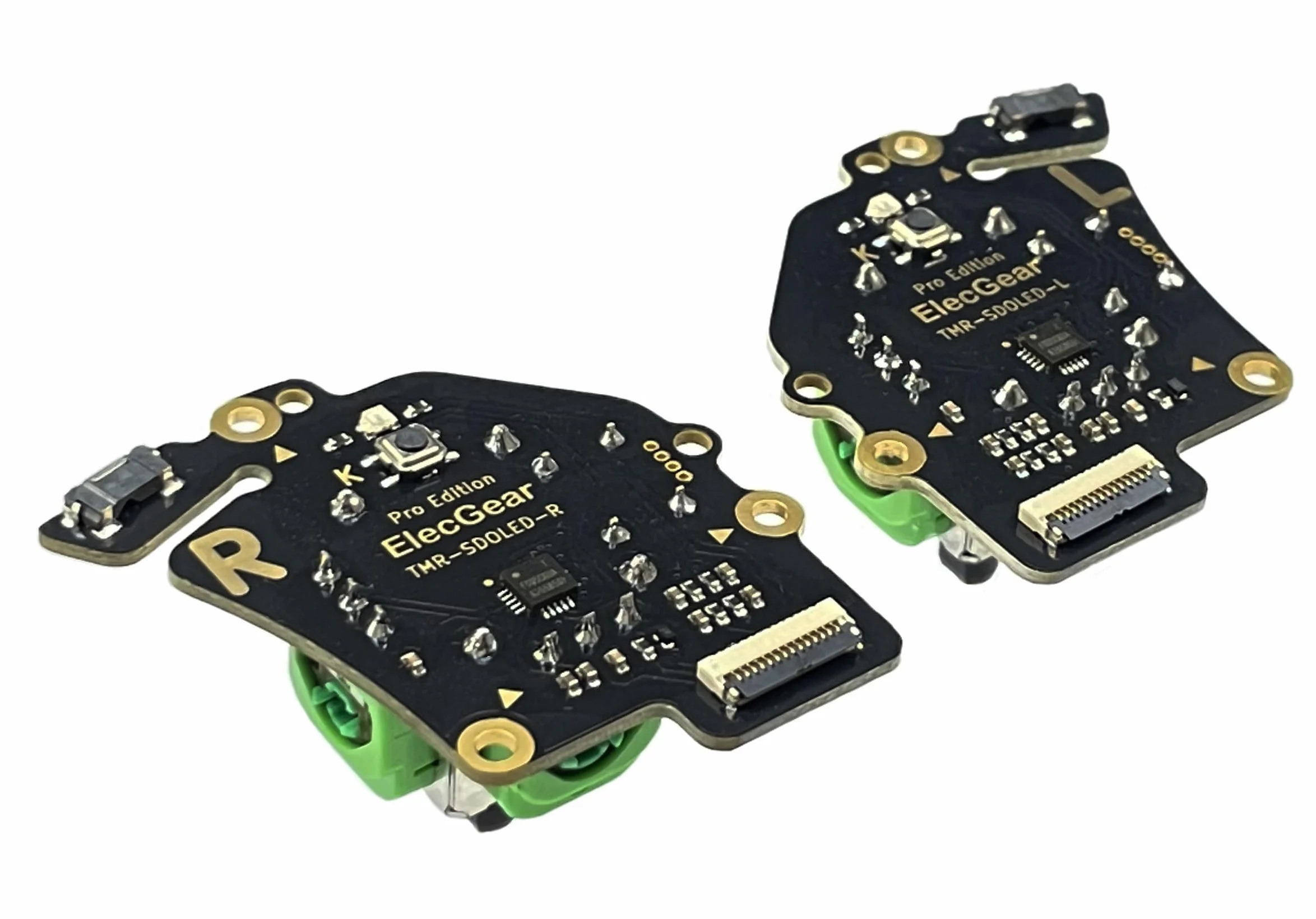ElecGear Módulo de Reemplazo de Joystick TMR para Steam Deck OLED, Conjunto de PCB con Calibración de MCU y Joysticks Anti-Drift Izquierdo y Derecho con Tecnología TMR – (Edición OLED)