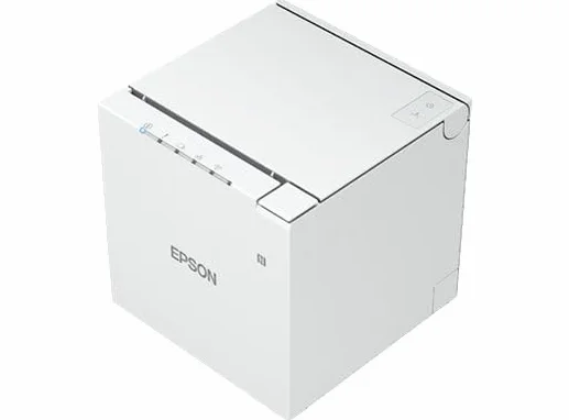 Epson TM-m30III (151A0): WiFi,Bluetooth,White,UK,USB,AC, W128433801 (WiFi,Bluetooth,White,UK,USB,AC Adapter+Cable: Printer,Paper Roll+Spacer,Guide)