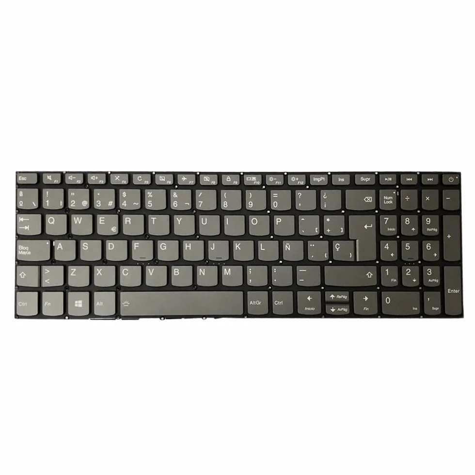 ZAHARA Teclado Español para Lenovo Ideapad 32015ABR 32015AST 32017IKB 32017ISK 13015AST 13015IKB L34015 L34017 PC5CPBSP Teclado retroiluminado
