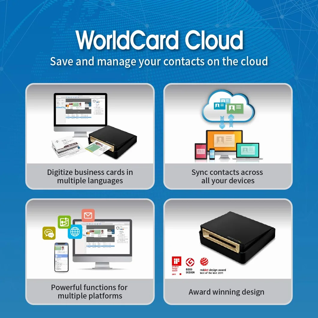 PenPower WorldCard Cloud (suscripción de 1 año, 1 Usuario) - Guarda y gestiona Tus contactos en la Nube.