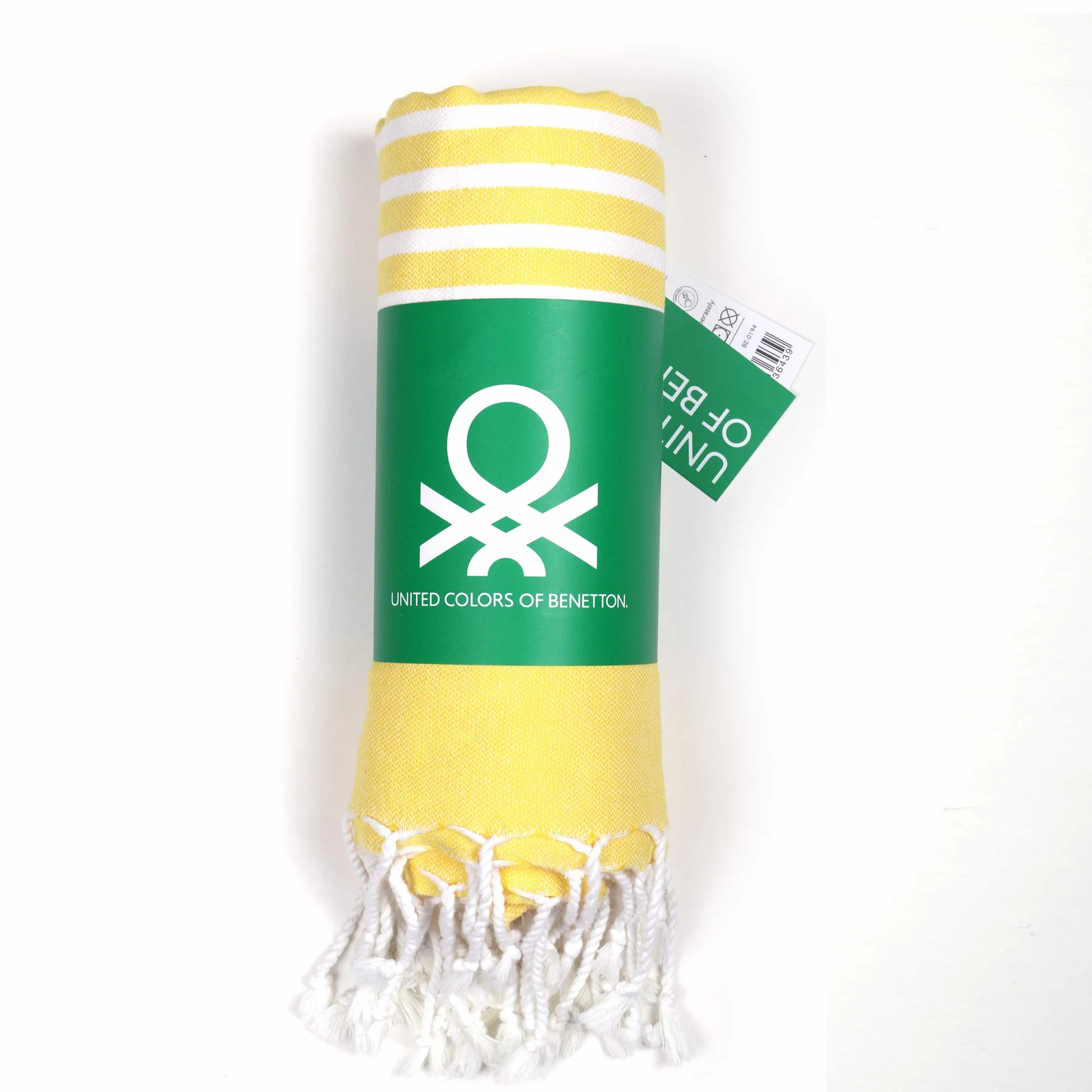 UNITED COLORS OF BENETTON Hamman 80x165cm 100% algodón amarillo