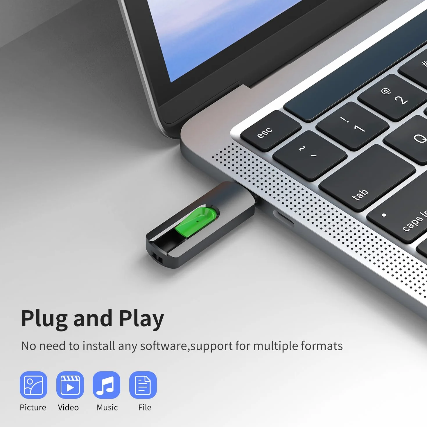 RAOYI Paquete de 5 Unidades de Memoria USB de 32 GB, USB 2.0 Memory Stick Thumb Drives Jump Drive Pen Drive para PC y Ordenador portátil – 32G Multipack
