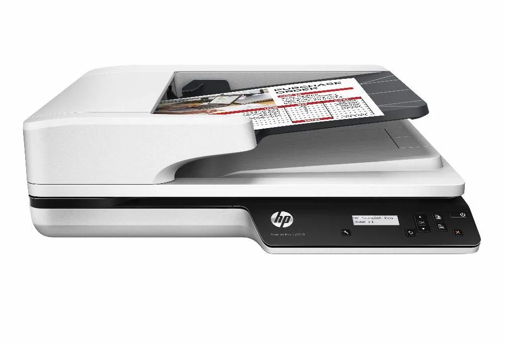 HP ScanJet Pro 3500 f1 Escáner plano con alimentador automático de hojas USB 2.0 USB 3.0 25 ppm Blanco