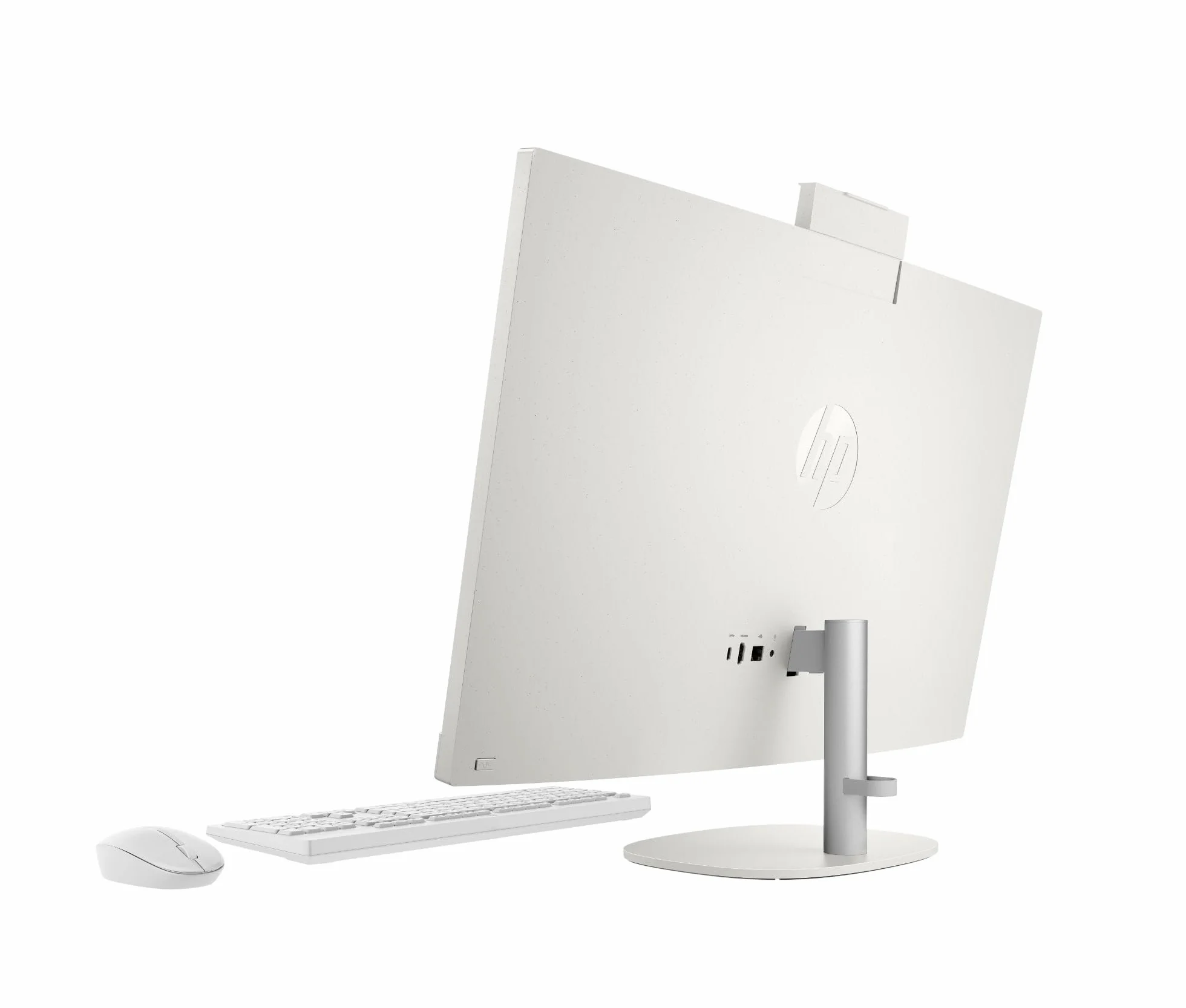 HP All-in-One 27-cr0073ns - Ordenador de sobremesa 27" Full HD con cámara, Teclado y ratón inalámbricos (Intel Core i5-1334U, 16GB RAM, 1TB SSD, Intel UHD Graphics, Windows) Blanco