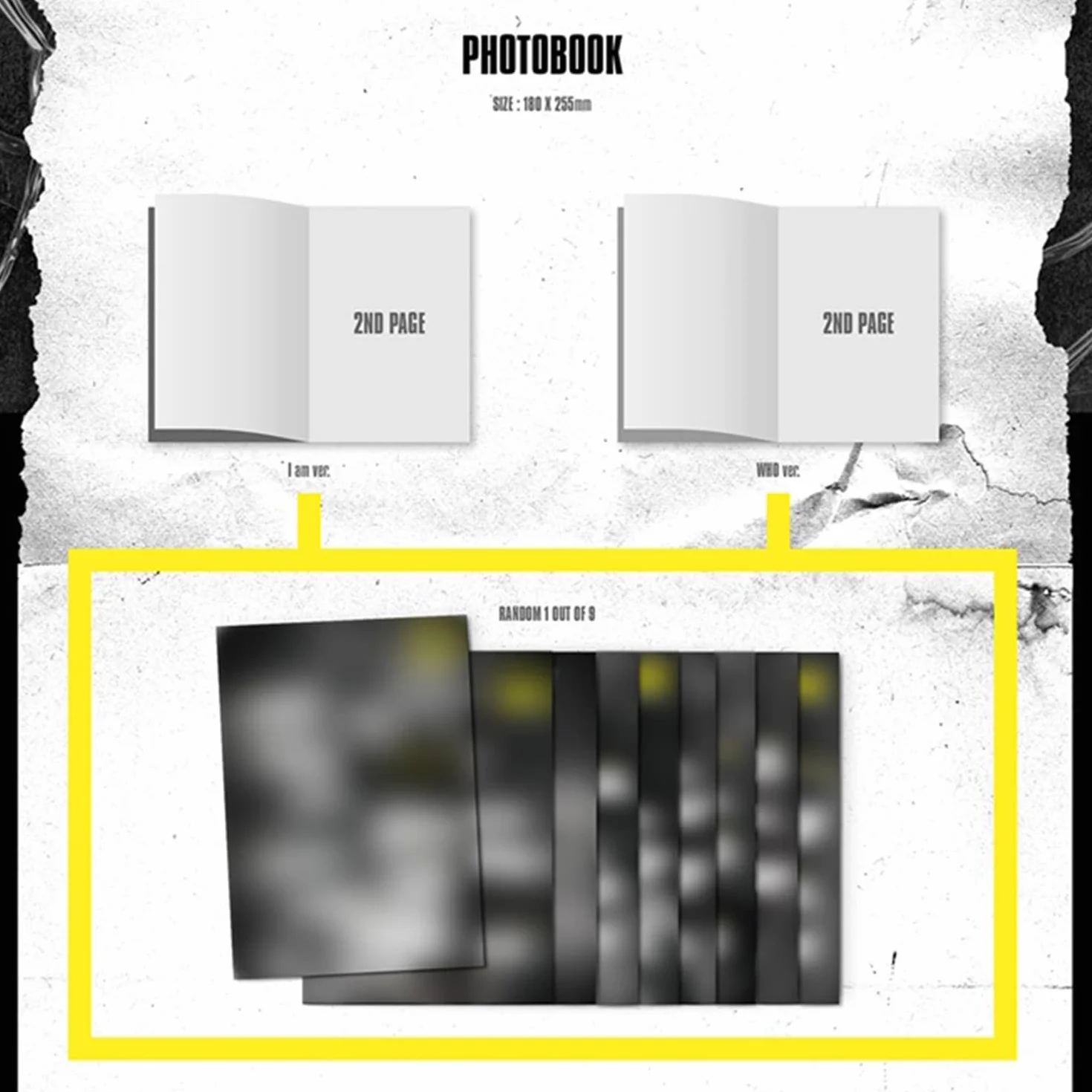 STRAY KIDS 2nd Mini Album I am WHO WHO Ver. Photobook CD-R QR Photocards Lyrics Poster Pin Badges