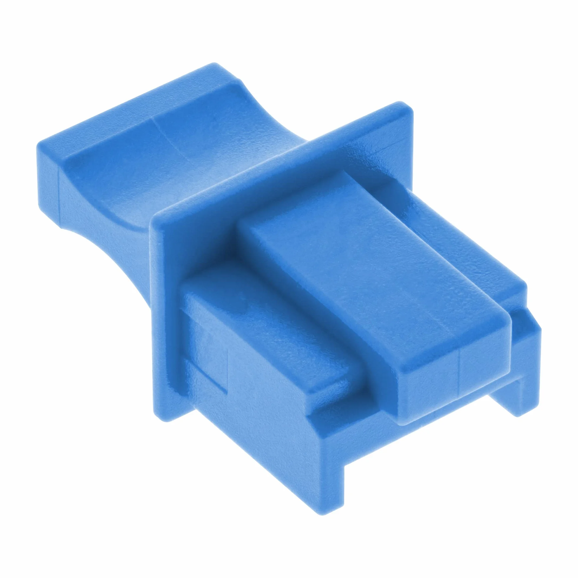 InLine 59942D - Lote de 100 Tapones Antipolvo para Conector RJ45, Color Azul