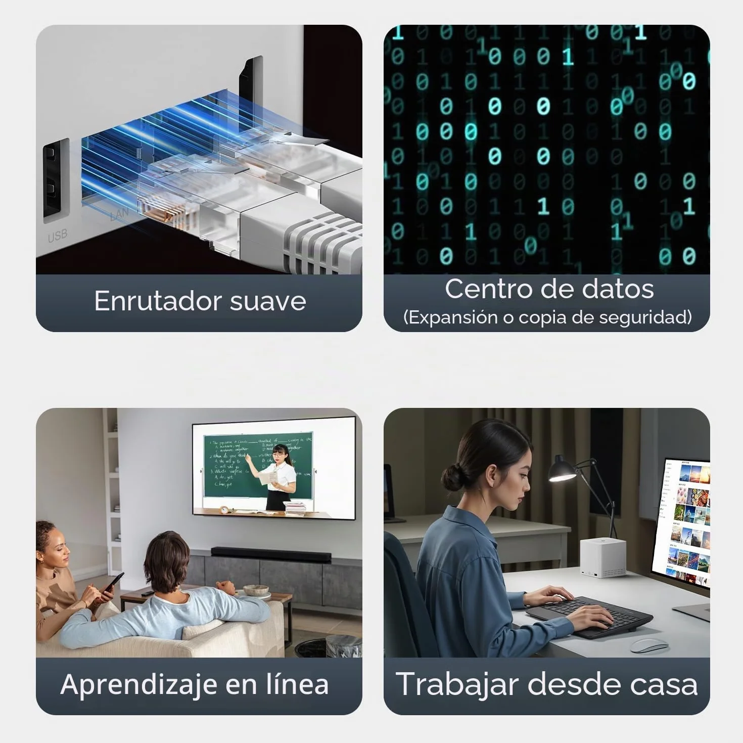 Beelink ME Mini PC, Intel N95 NAS, 12GB LPDDR5, 1TB M.2 SSD, 6 M.2 NVMe Slots, Dual 2.5GHz LAN, WiFi 6, Bluetooth 5.2, Mini Desktop Router/Network Attached Storage