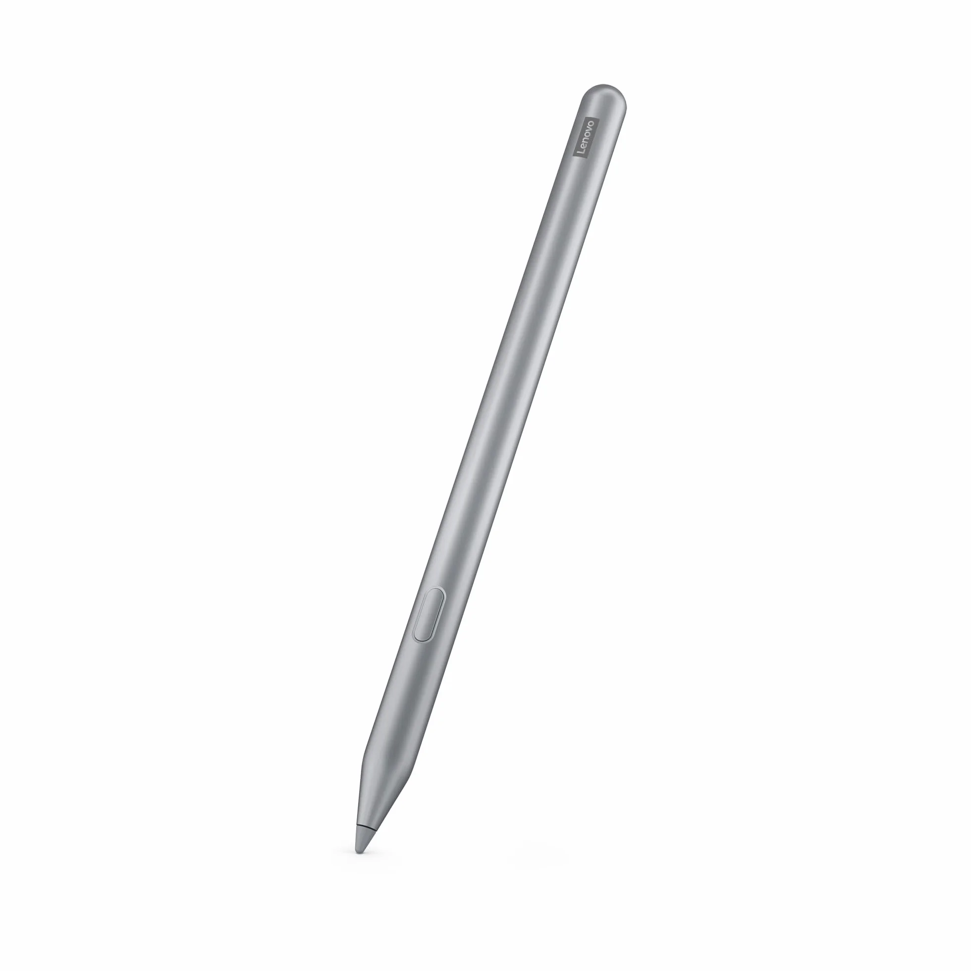 Lenovo Tab Pen Plus - Lápiz Digital Bluetooth (4096 Niveles de Sensibilidad, Alerta Antipérdida, Rechazo de Palma, Detección de Inclinación) Incluye 1 Punta de Lápiz Extra - Color Gris
