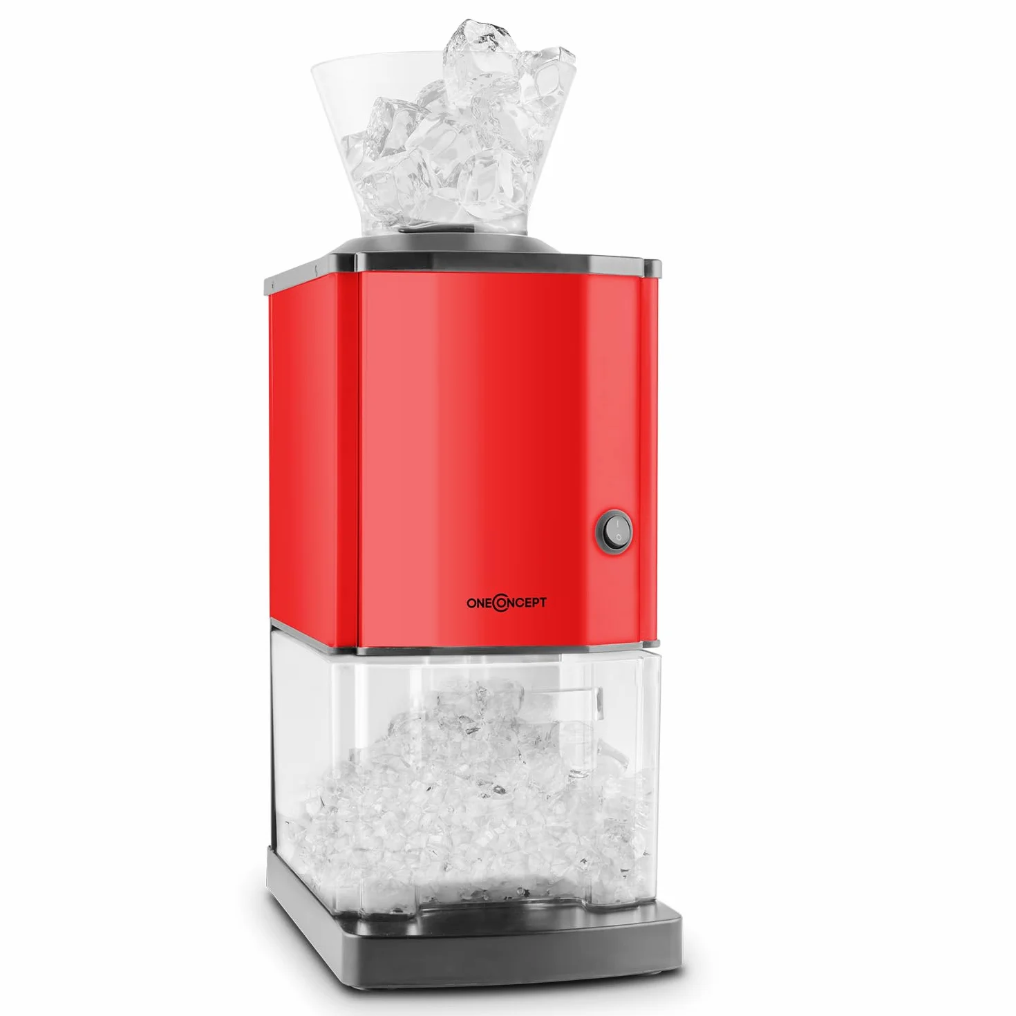 oneConcept Icebreaker Red Edition Picadora de hielo 15 kg/h 3,5 L Rojo