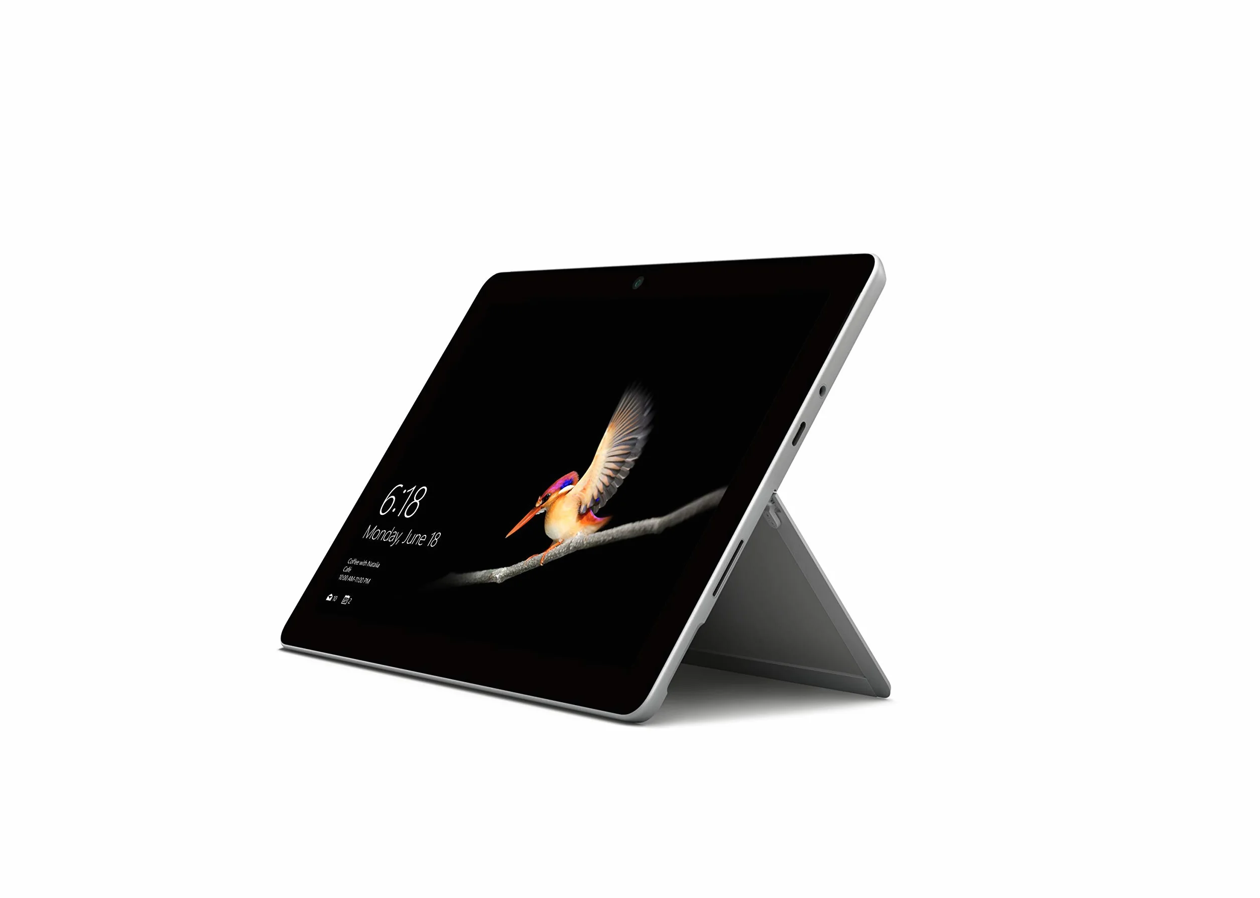 2018 Microsoft Surface Go con Intel Pentium Gold 4415Y (10-pulgadas, 4GB RAM, 64GB SSD) Platino (Reacondicionado)