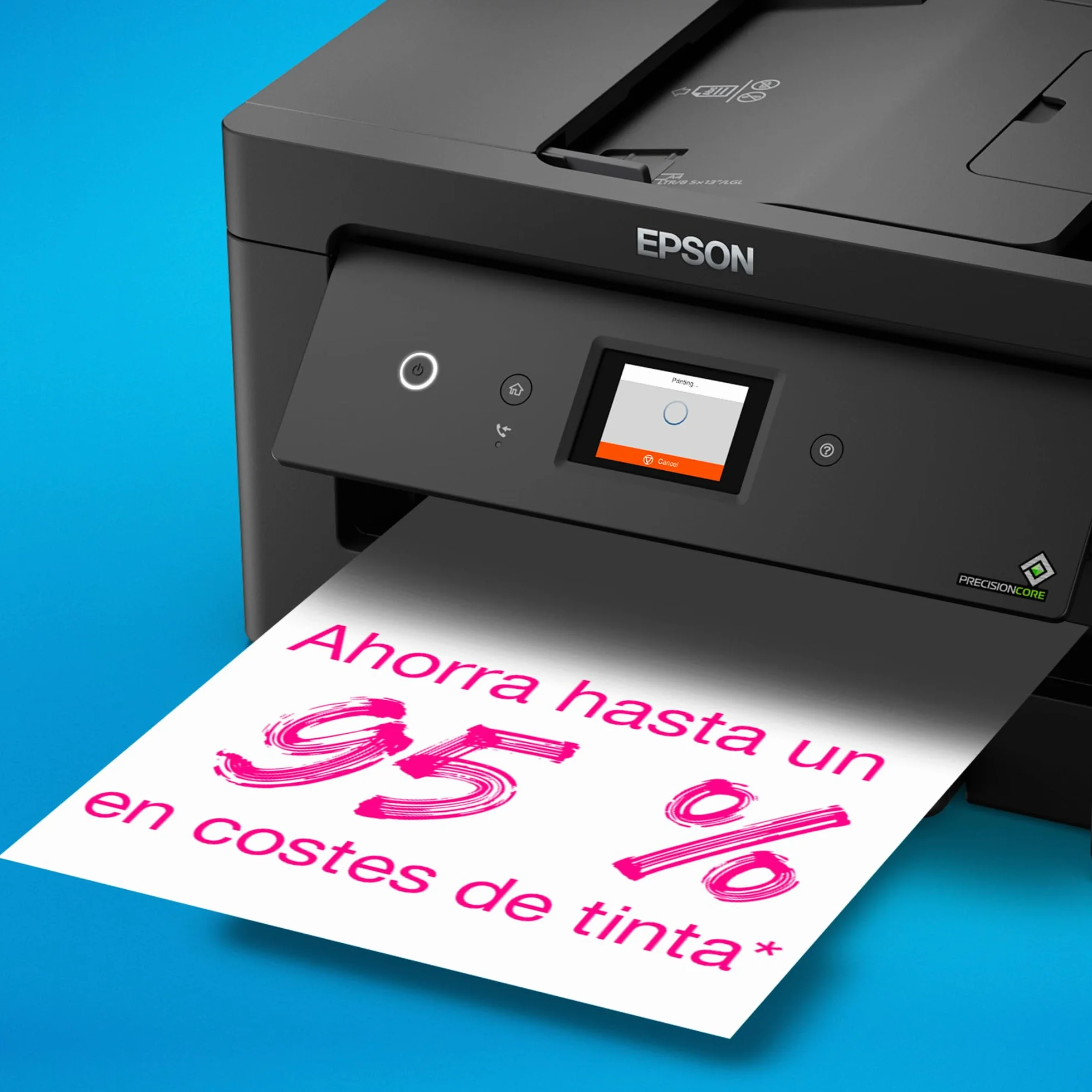 Impresora multifunción EcoTank ET-15000 A3+ con depósito de Tinta, conexión Wi-Fi y Tinta incluida para hasta 3 años.