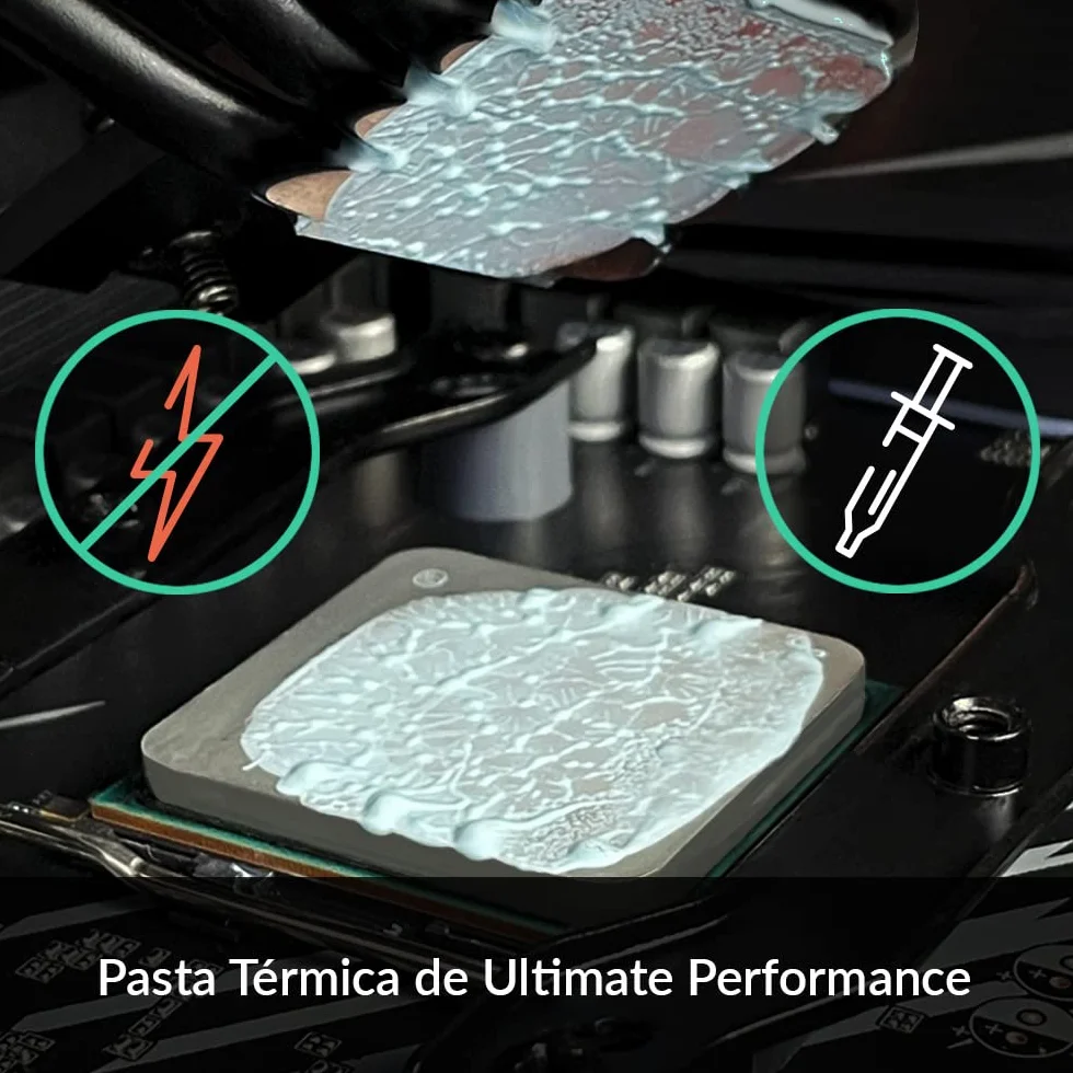 ARCTIC Freezer A35 CO - Disipador de CPU de torre para AMD, Funcionamiento Continuo, Ventilador P de 120 mm con presión optimizada, 0-1800 RPM, 4 Heatpipes, Incl. Pasta térmica MX-5 - Negro