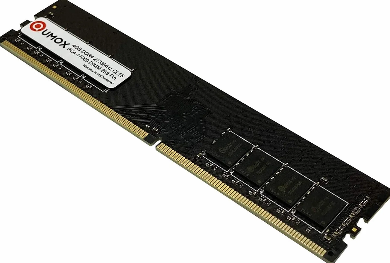 Qumox 4GB DDR4 2133MHz PC4-17000 CL15 Memoria RAM para PC de Escritorio (288 Pin DIMM, Non-ECC, Unbuffered)