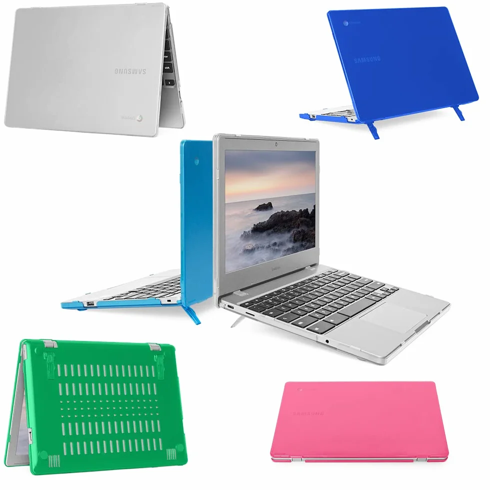 mCover Carcasa rígida Compatible con Samsung Chromebook 4 XE310XBA Series 11,6 Pulgadas (Negro)