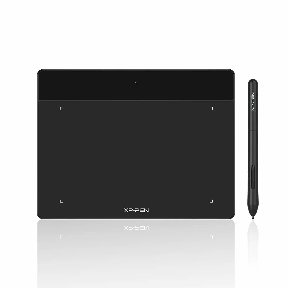 XP-PEN Deco Fun S Tableta Gráfica de Dibujo Digital 6x4 Pulgadas para OSU! Dibujar y Editar Fotos, Tableta Digitalizadora con Lápiz P01 sin Batería, Compatible con Mac, Windows, Android y Chromebook