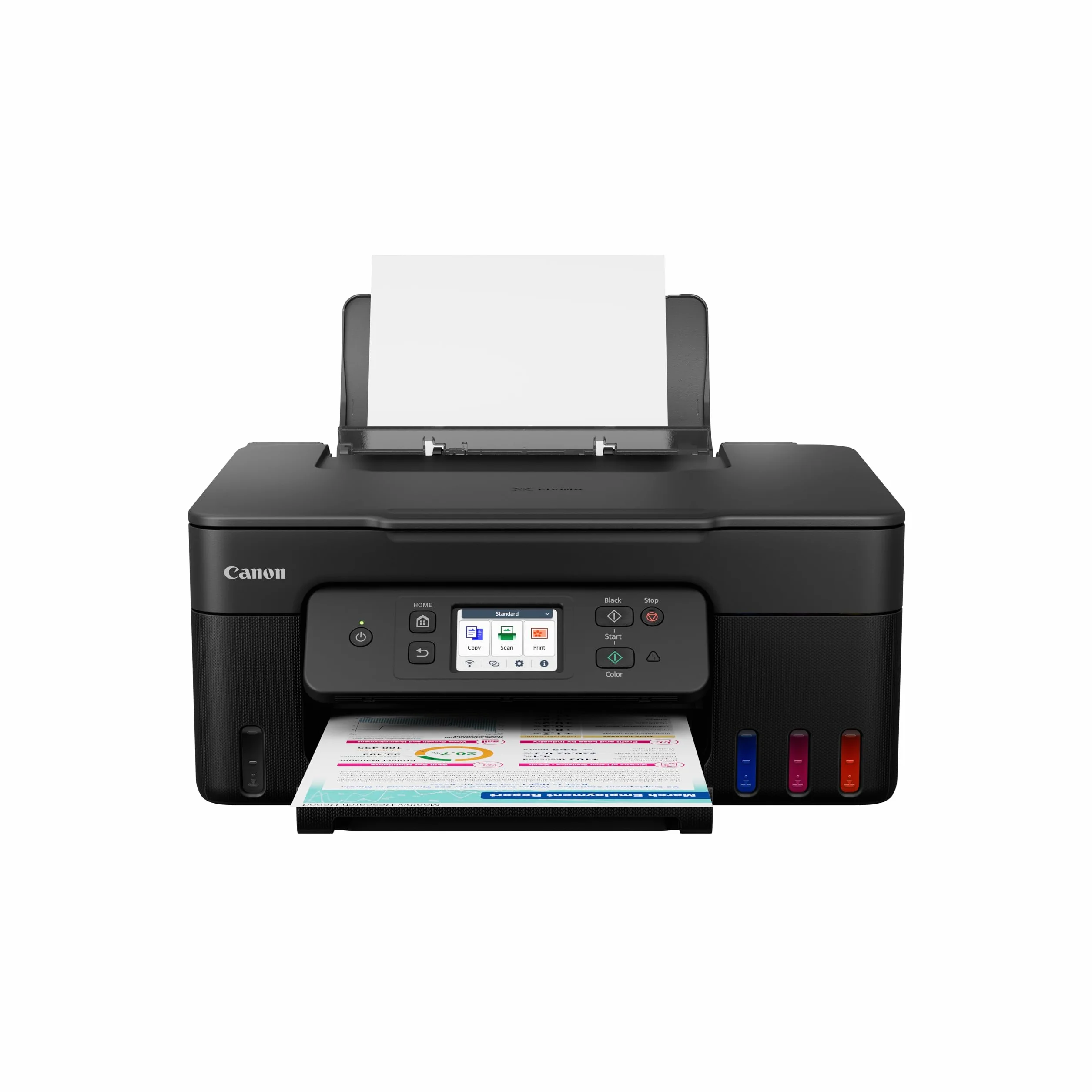 Canon Pixma G3590 Megatank, Doble Cara Automática, WiFi, con Depósito de Tinta Rellenable, Incluye Botellas de Tinta