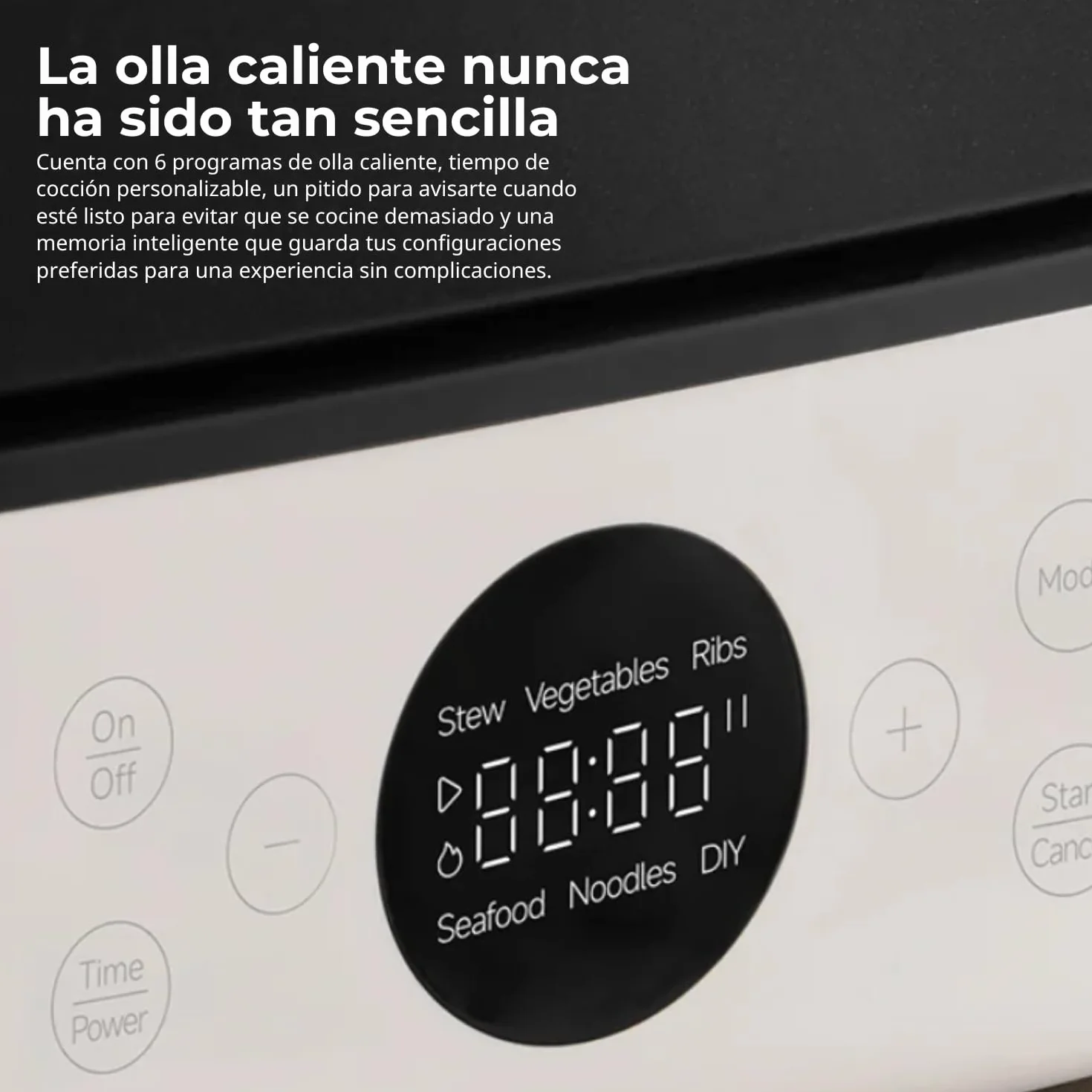 Xiaomi Olla Eléctrica Multifunción 6L con Control de Temperatura