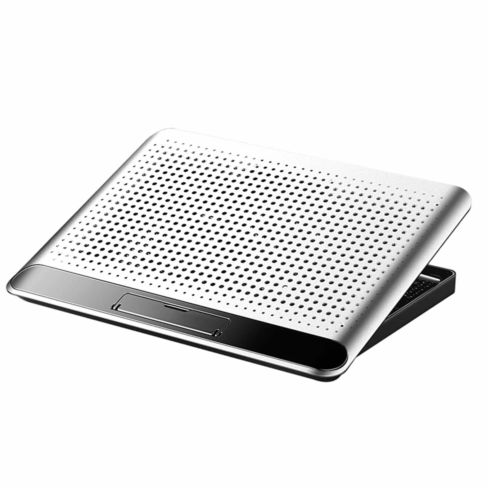 Base Refrigerante para Portátil Base Ajustable Elevadora | Soporte De Ventilador Silencioso De Aleación De Aluminio Para Portátil Para Escritorio, Teclado, Teléfono, Tablet, Hogar,