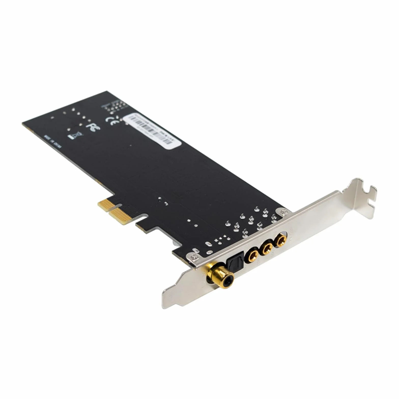 Tarjeta de sonido PCIe ST113 SSS1700 Chip de perfil bajo para estudio, transmisión en vivo, tarjeta de sonido de baja latencia de cine en casa