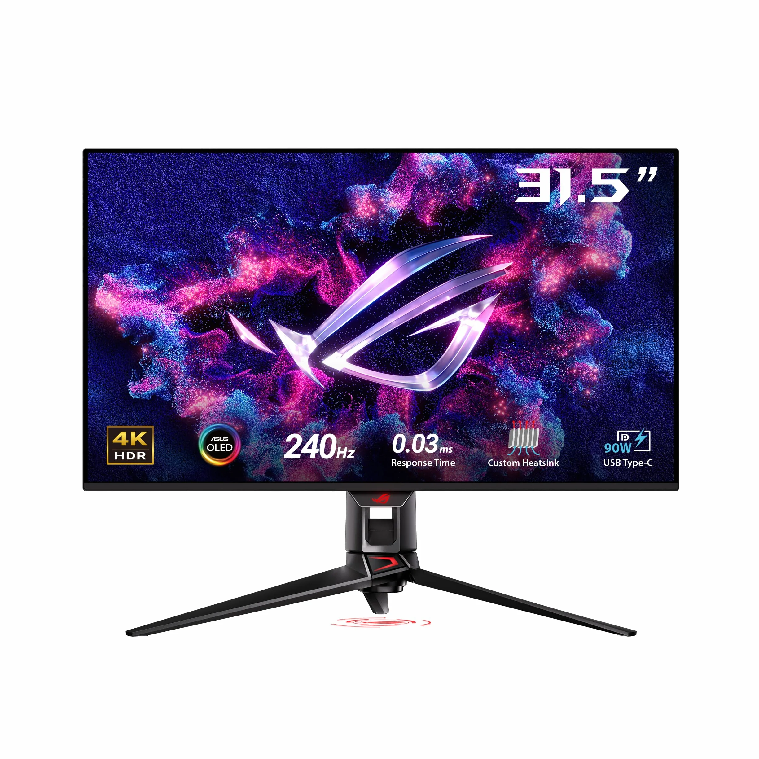 Monitor Gaming ASUS ROG Swift OLED PG32UCDMZ 32" 4K 240Hz 0.03ms G-Sync QD-OLED