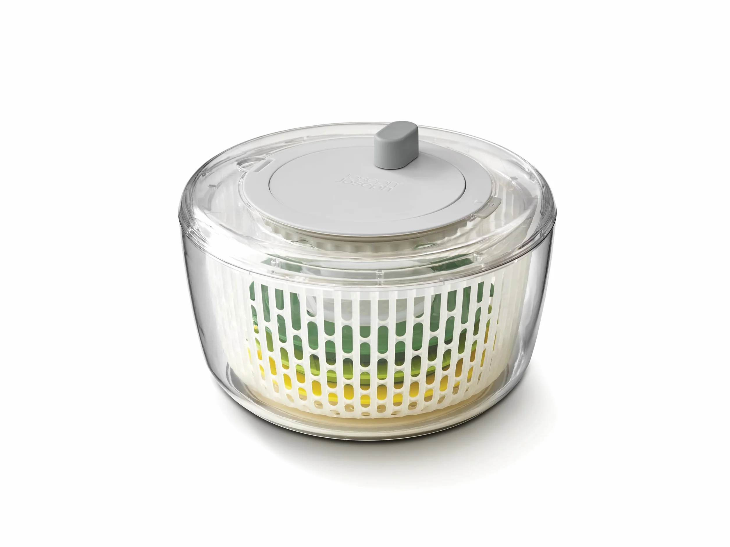 Joseph Joseph Multi-Prep, Juego de 4 piezas para hacer ensaladas con cetrifugador, rallador, espiralizador y rebanador de verduras, multicolor