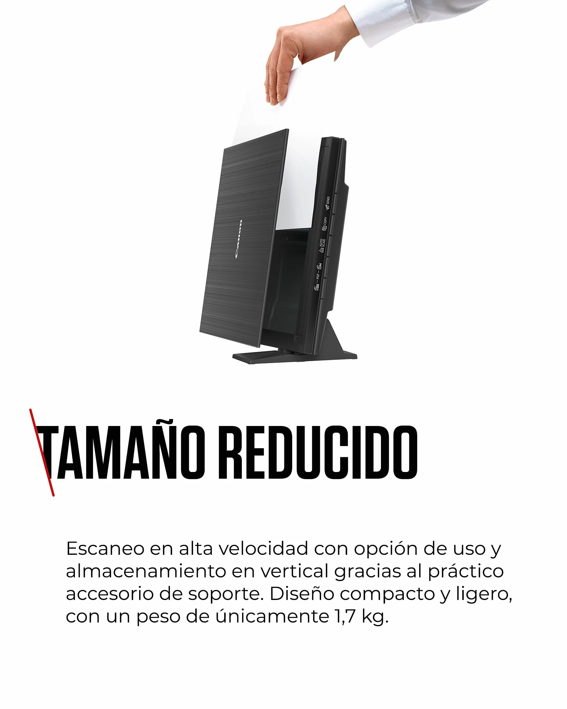 Canon CanoScan LiDE 400 Escáner Plano A4 4800x4800ppp Negro
