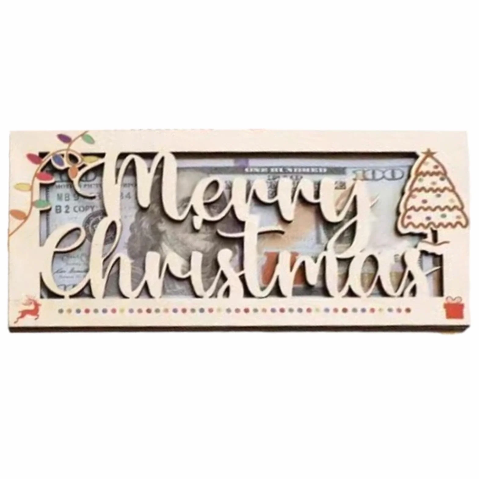 Tarjeta de regalo para dinero de Navidad, sobres de dinero de Navidad, soporte para dinero, tarjetas divertidas de dinero para vacaciones, carteras de dinero de Navidad para tarjetas de efectivo,