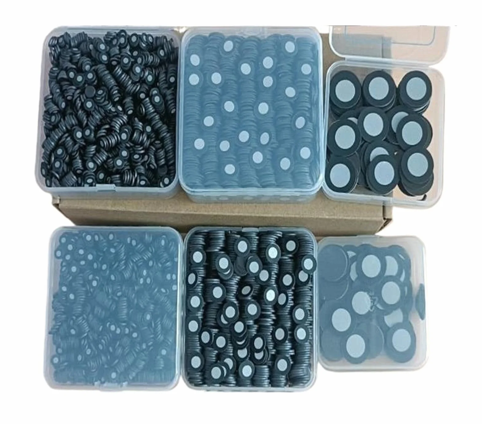 Punto de referencia de seguimiento magnético 3D Marcador de escaneo de alta precisión for escáner 3D Escaneo más fácil Alta precisión, alta sensibilidad(MAG INNER 6 OUTER 10MM(100))