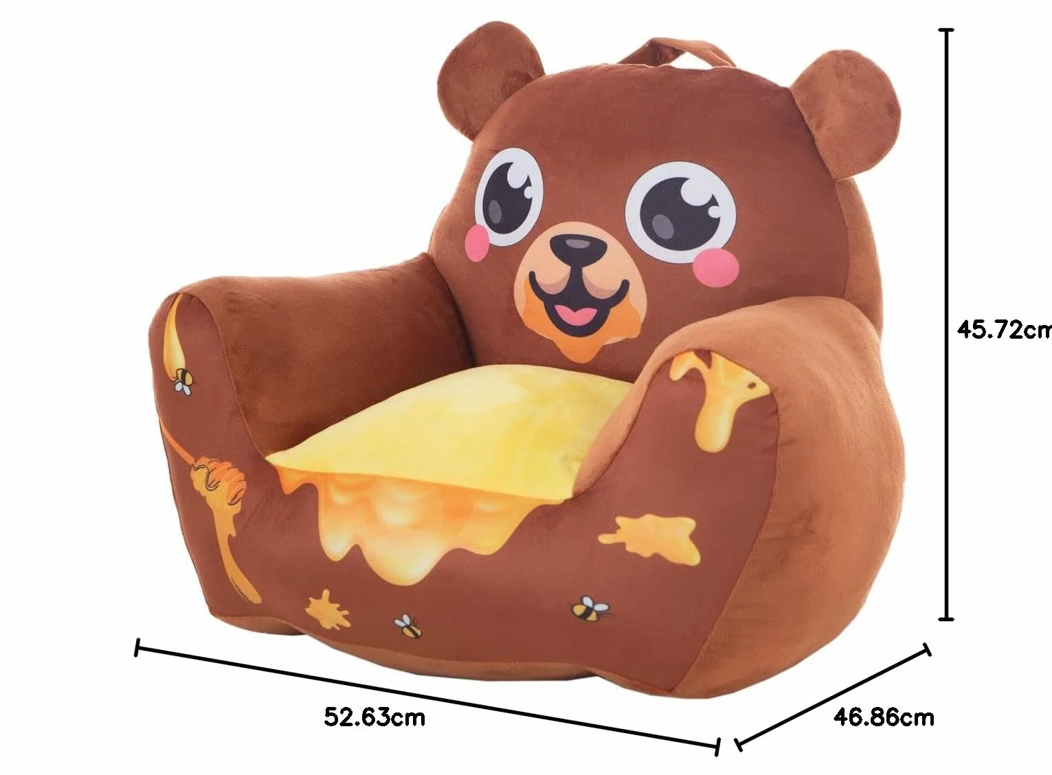 LLOPIS Sillón Infantil Honey Bear 52 x 48 x 51 cm