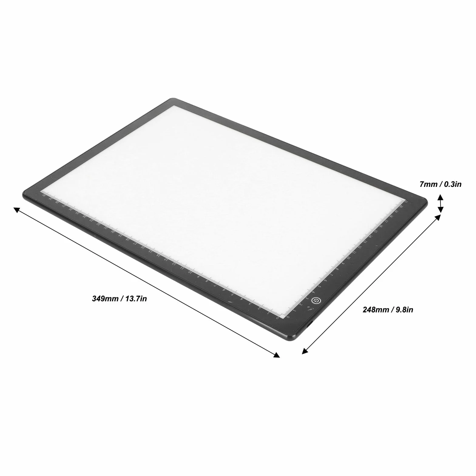 Caja de Luz para Visor de Diapositivas, Almohadilla de Luz, 3 Niveles de Brillo