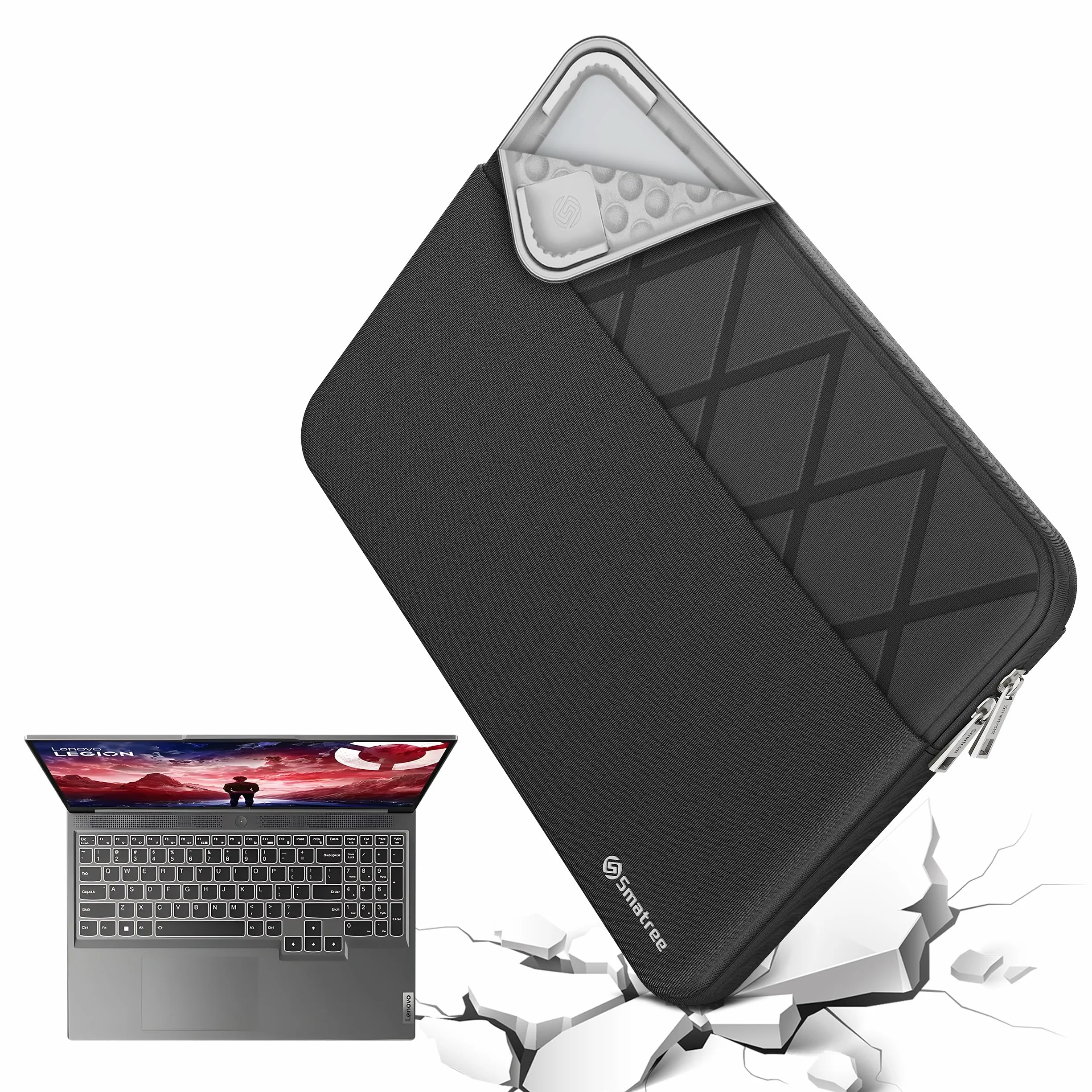 Smatree 14 Pulgadas Funda de portátil para Lenovo ThinkBook 14 Gen 6/4/3, IdeaPad 5i/Flex 5i/Flex 5 2 in 1, IdeaPad 1i/1 Gen 7 14, Lenovo Funda para portátil con Bolsillo (E425)