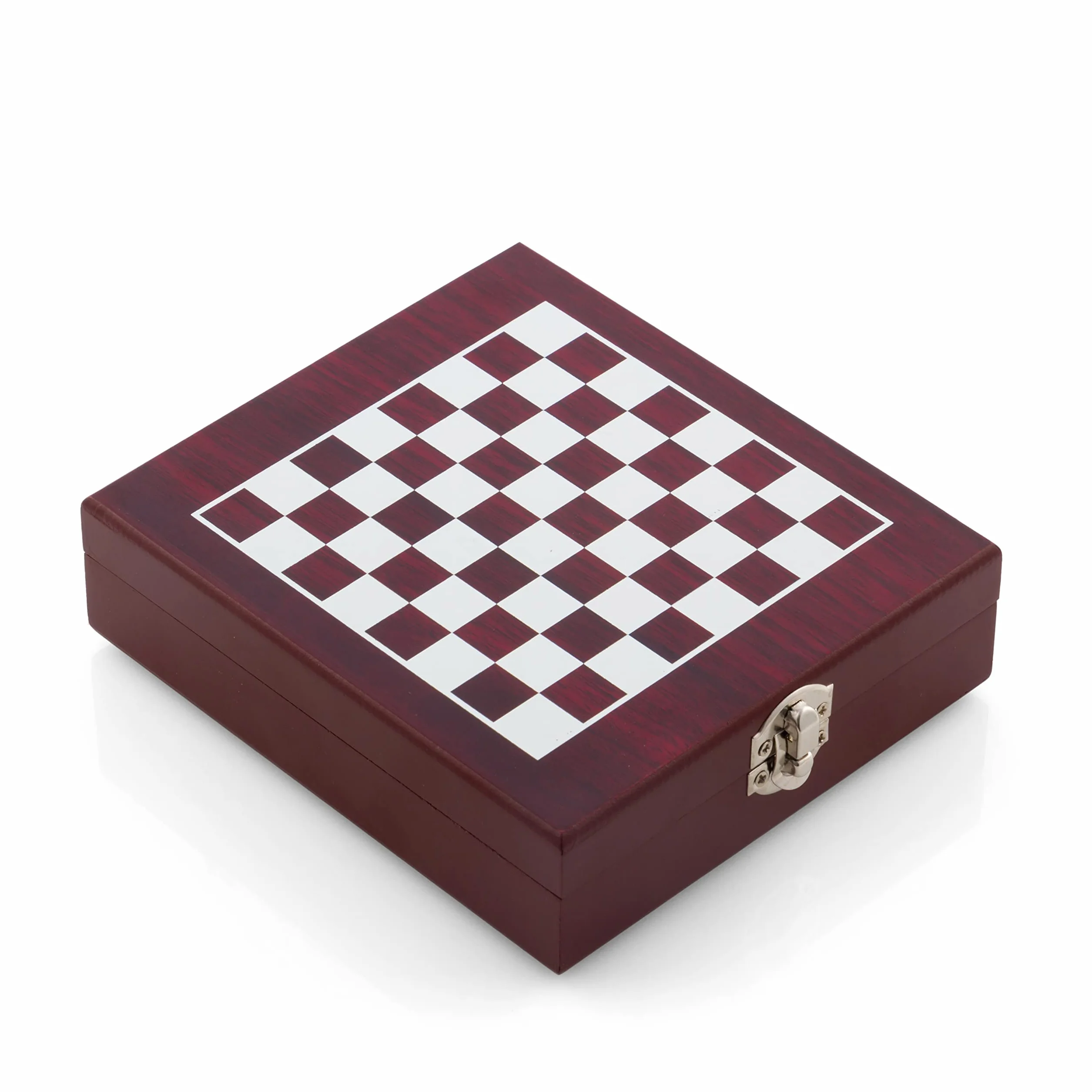 InnovaGoods Juegos de accesorios para vino 2en1 con tablero de ajedrez, sacacorchos, tapón dosificador, 32 piezas