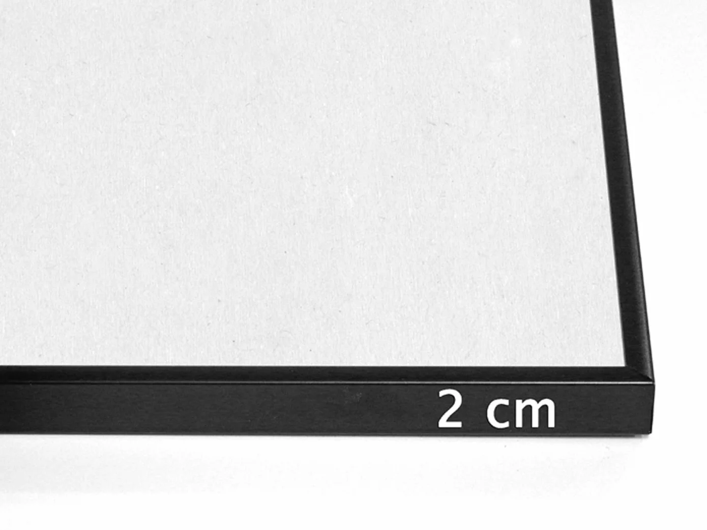 BaikalGallery STEVE MCQUEEN BYN CUADRO V3415 Enmarcado en Moldura de Aluminio Negro Montaje Panel Adhesivo Foam Laminado Mate 40x60cm