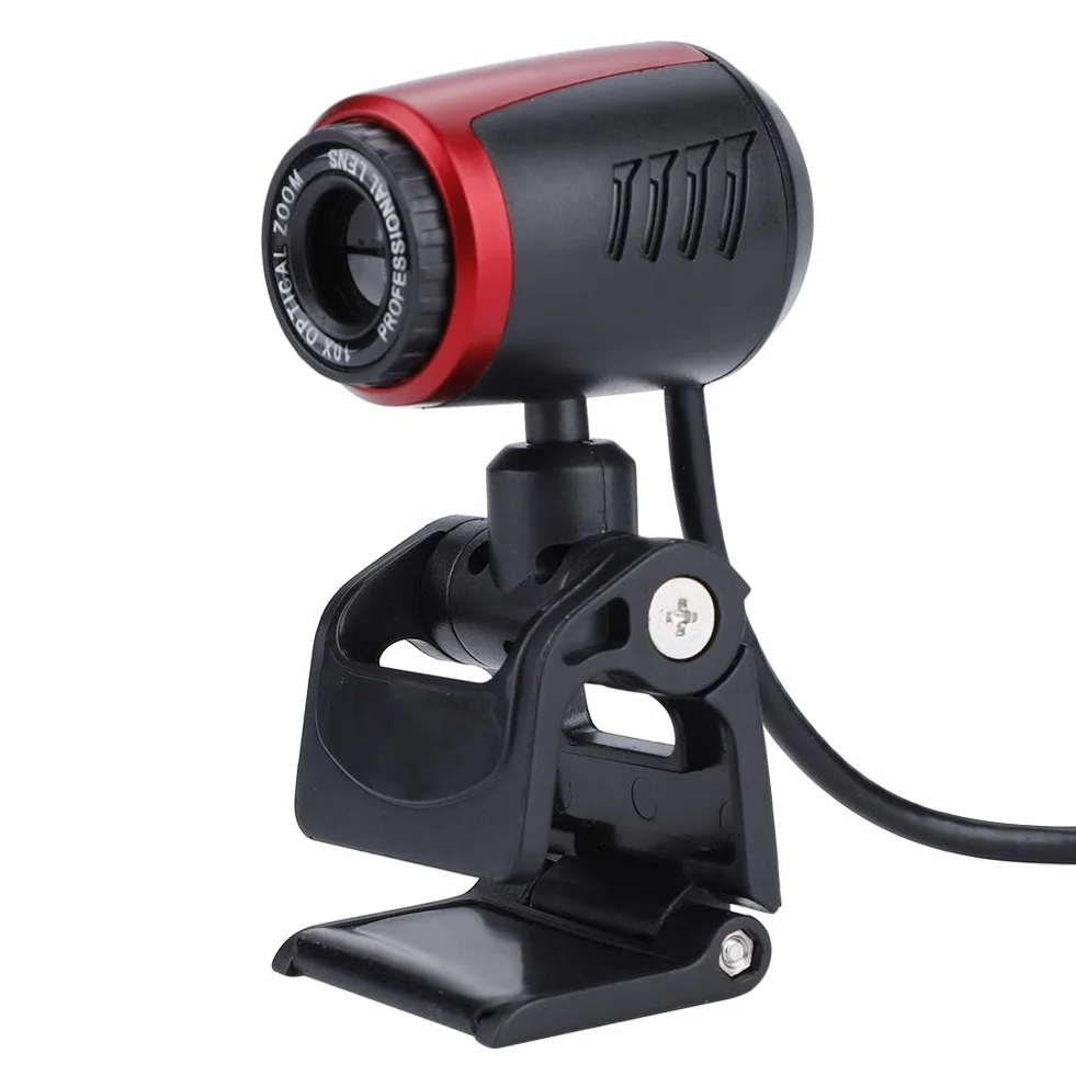 Ymiko Cámara web, 360 USB 2.0 con micrófono de 16 MP para PC, portátil, escritorio, videollamadas, grabación de conferencias
